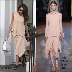 Stella Mccartney Ribbed Volume Sleeveless